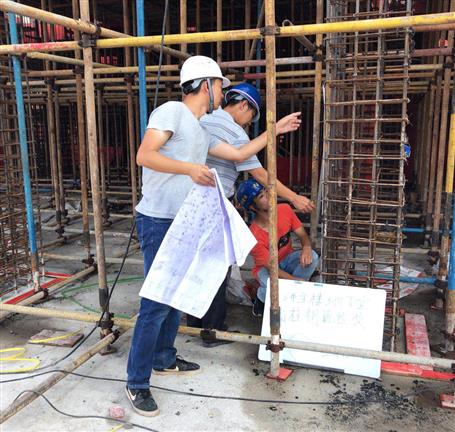 桂華分公司：堅(jiān)守崗位，端午節(jié)建設(shè)工地不停歇