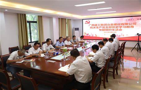 【學(xué)黨史·守初心】機(jī)關(guān)生產(chǎn)黨支部召開(kāi)黨史學(xué)習(xí)教育專題組織生活會(huì)