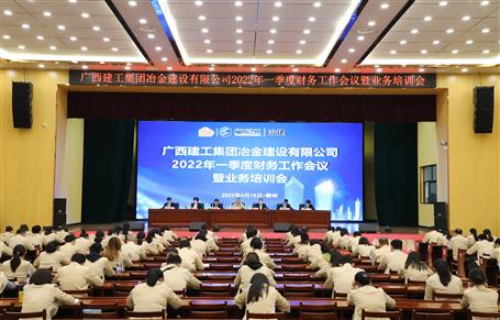 冶建公司召開2022年一季度財務(wù)工作暨業(yè)務(wù)培訓(xùn)會
