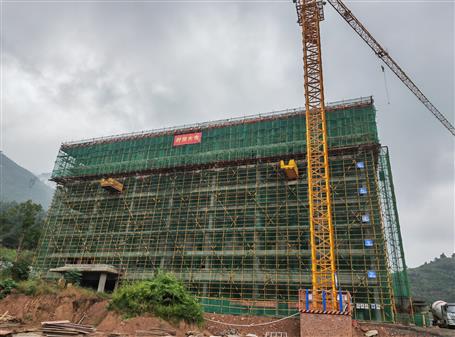 【提升“三力” 爭(zhēng)創(chuàng)佳績(jī)】桂東分公司項(xiàng)目主體結(jié)構(gòu)封頂