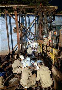 【奮進二季度】電氣安裝分公司：通宵達旦搶進度 火力全開沖產(chǎn)值